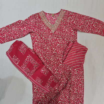 Cotton Darkpink Kurtiset