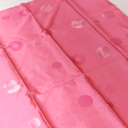 Candy Pink Giza Silk Saree