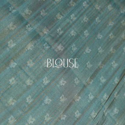 Spanish Grey Tissue Saree