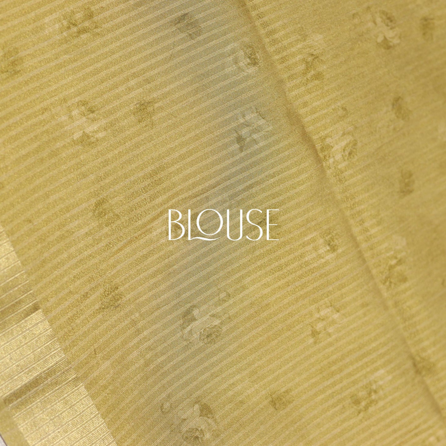 Bronze Tissue Saree