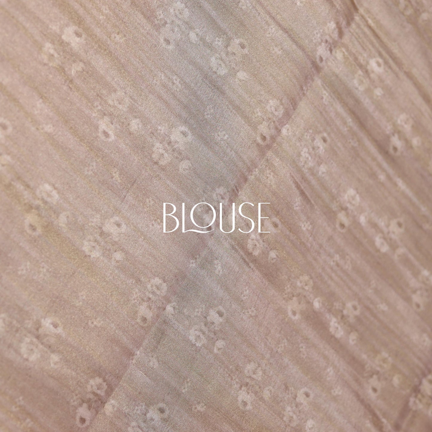 Pink Apatite Tissue Saree