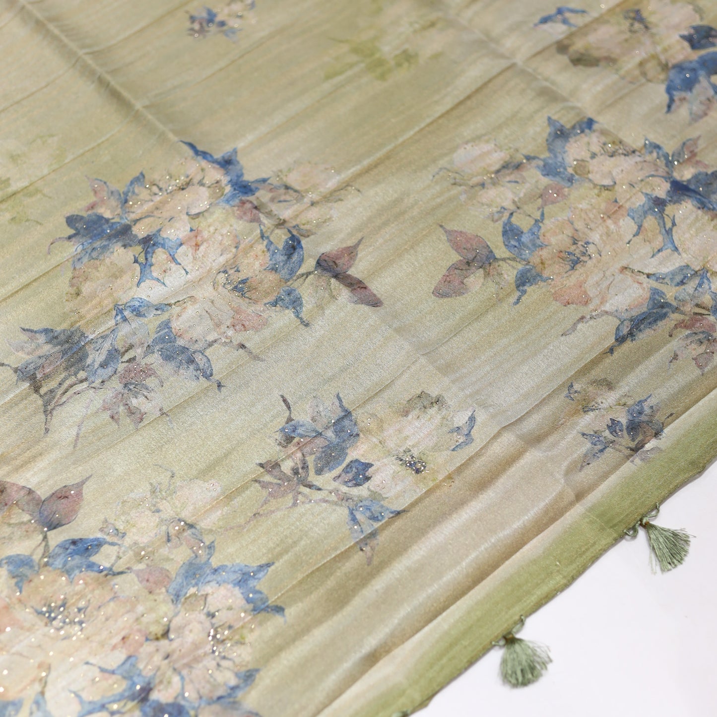 Dusty Trail Tissue Saree