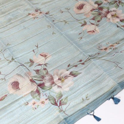 Greystone Tissue Saree