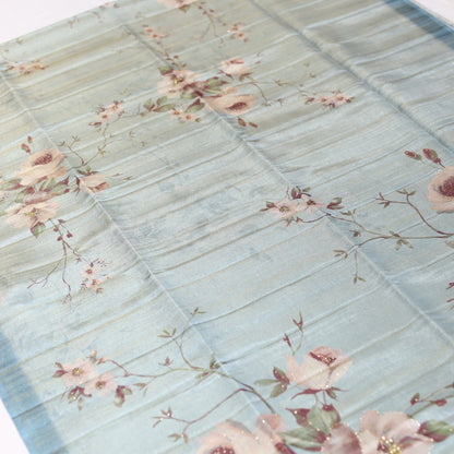 Greystone Tissue Saree