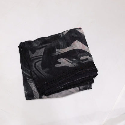 Muslin Black Kurtiset - Vaishali Silks