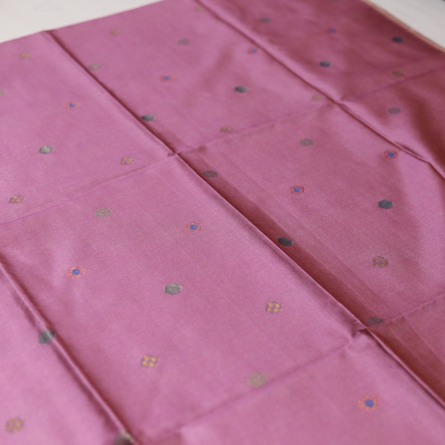 Giza Silk Purple Saree