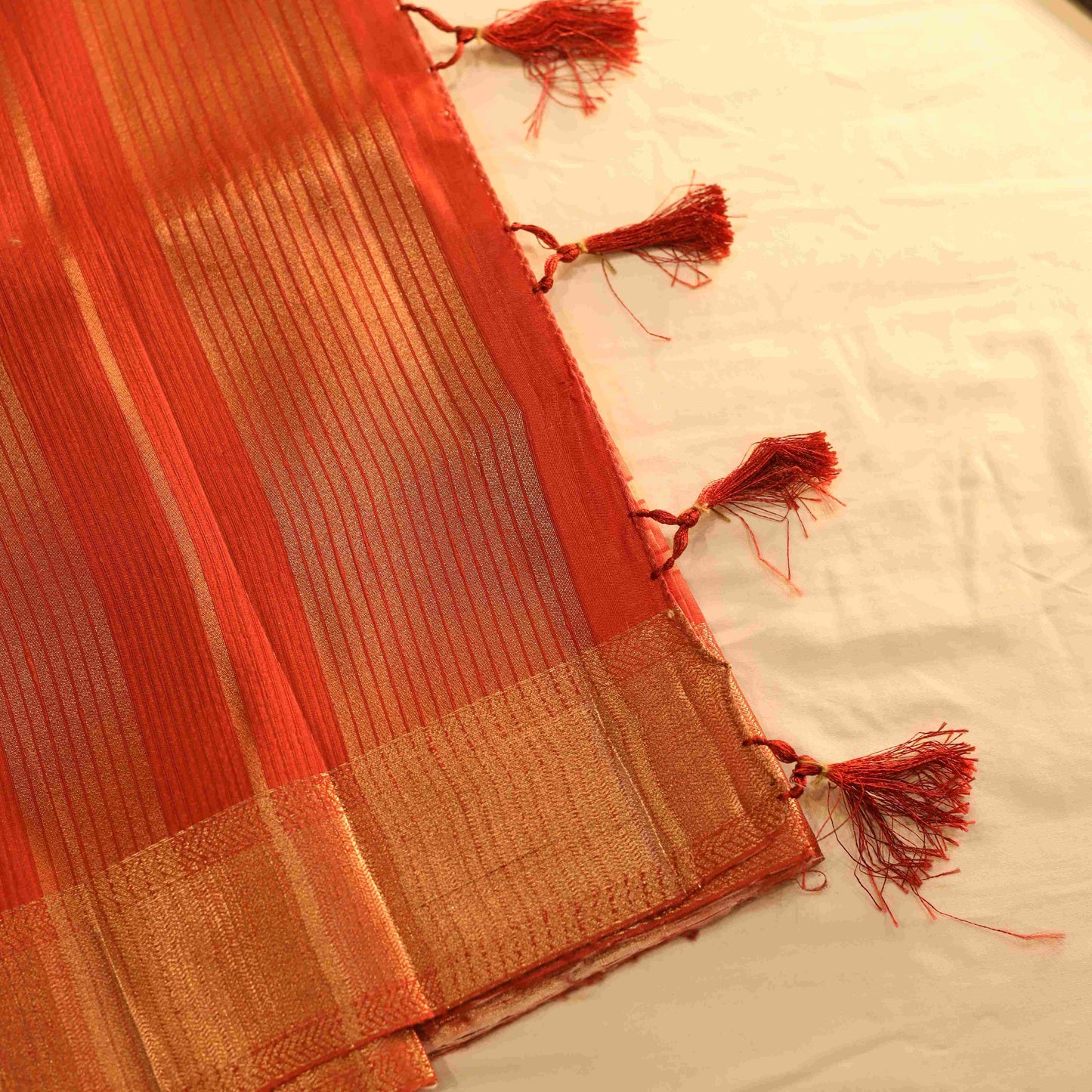 Semi Tusser Saree