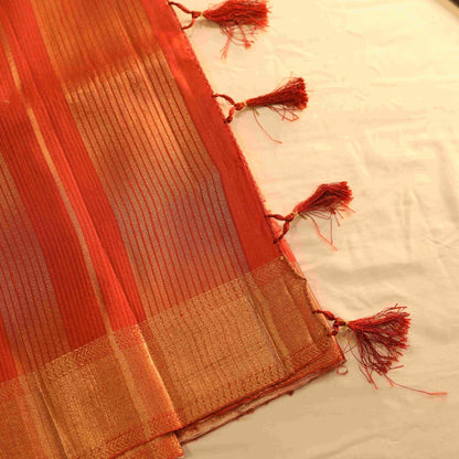 Semi Tusser Saree