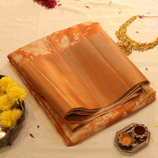 Semi Tusser Saree