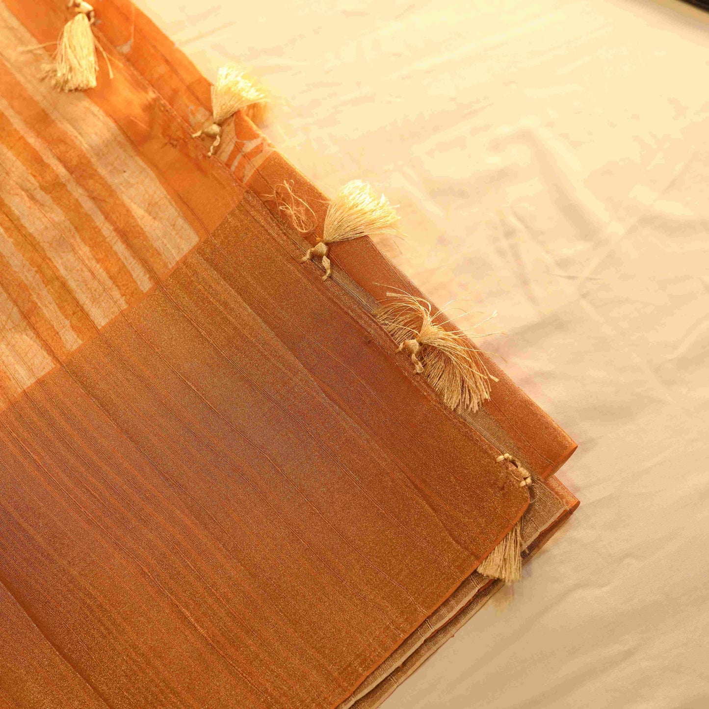 Semi Tusser Saree