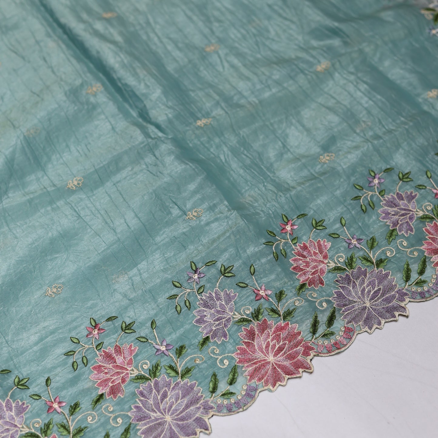 Symphony of Blue Crush Saree