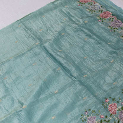 Symphony of Blue Crush Saree