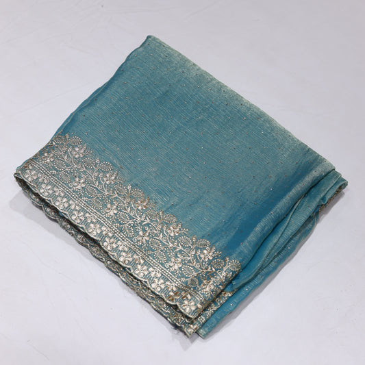 Sotek Green Crush Saree