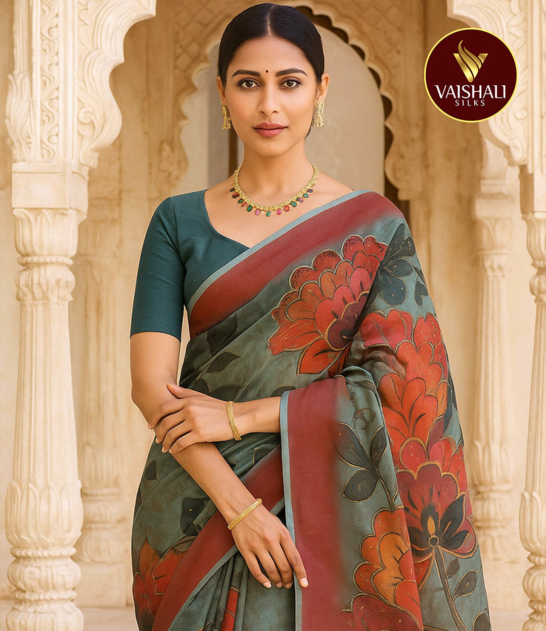 Pure Organsa Saree