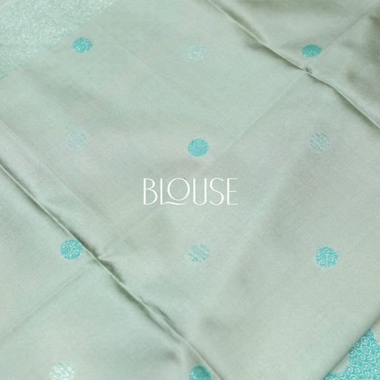 Giza Silk PistaGreen Saree