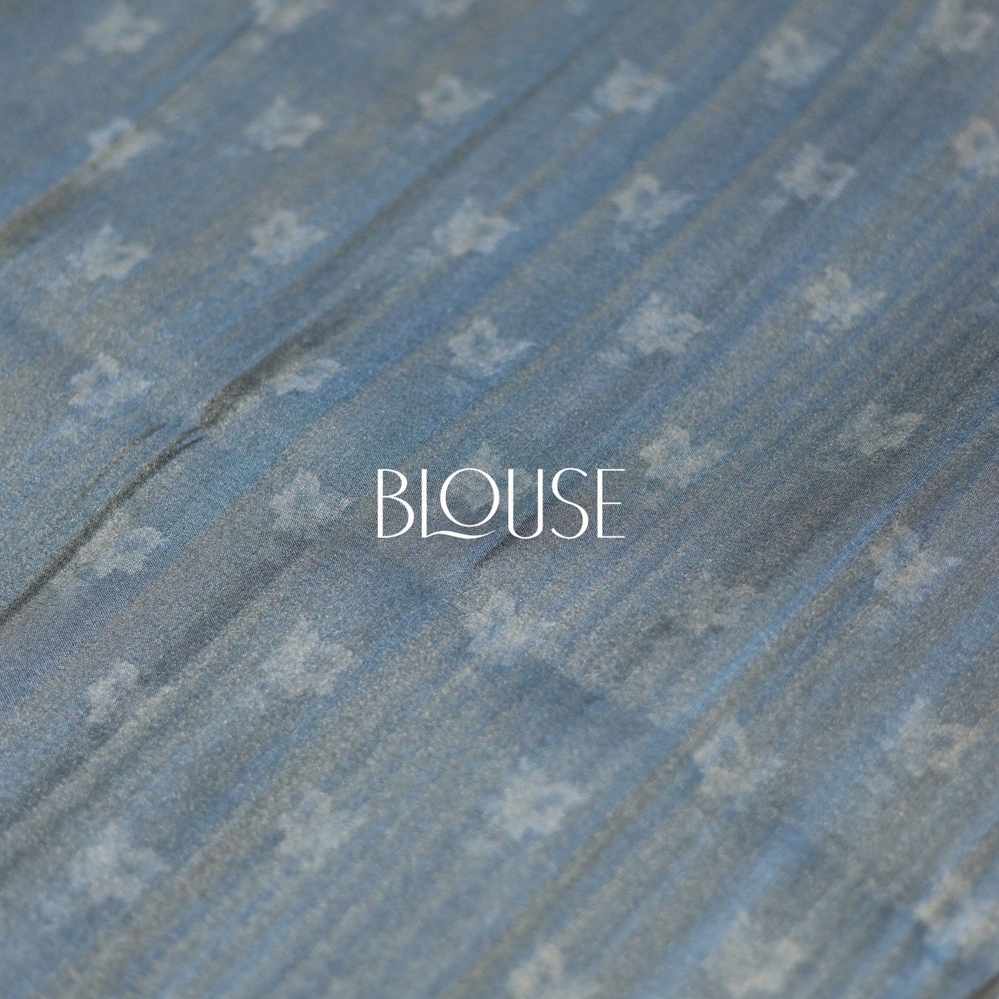 Tissue GoldenBlue Saree