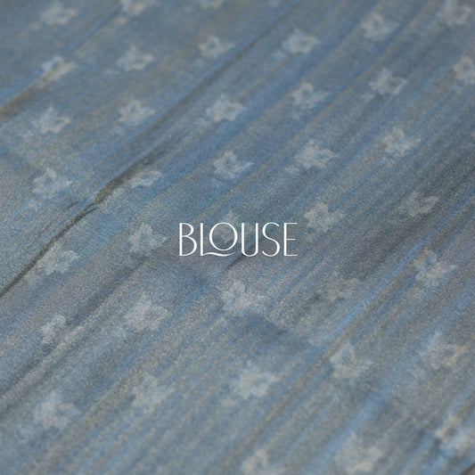 Tissue GoldenBlue Saree