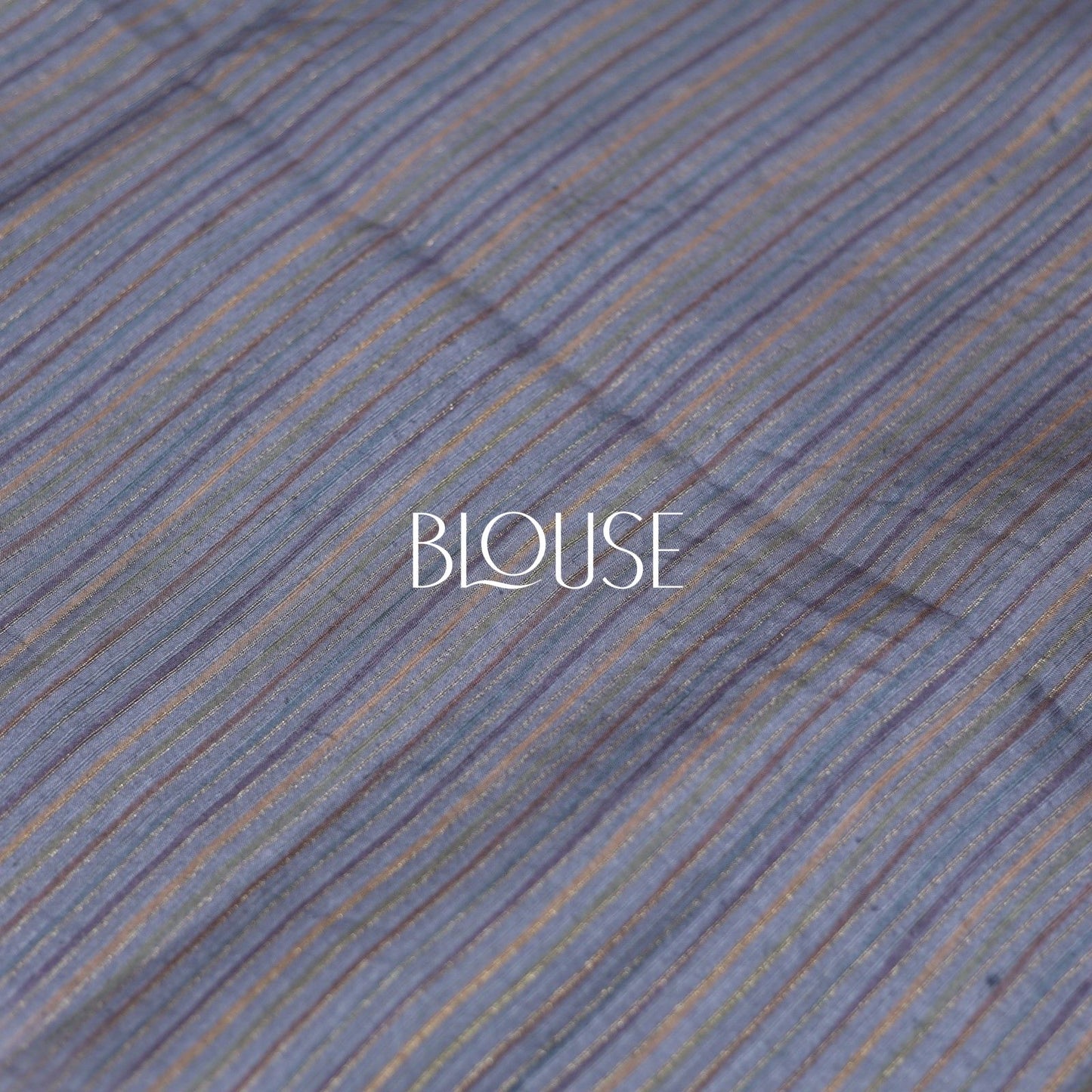 Semi Tusser LightBlue Saree - Vaishali Silks