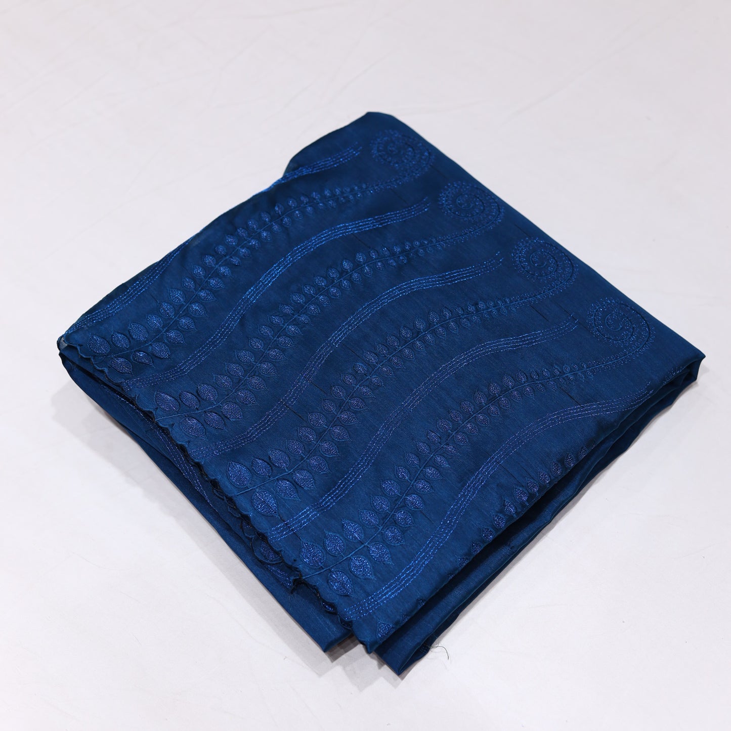 Dark Blue Cut Work Saree