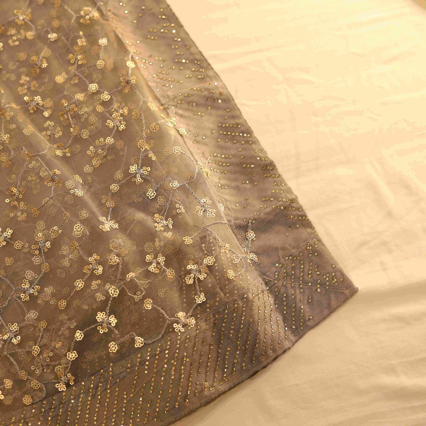 Fancy Designer Saree Netted Saree