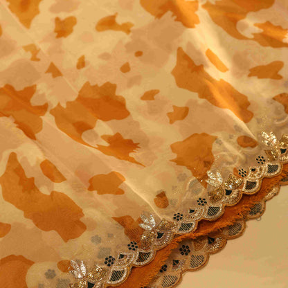 Fancy Designer Saree Netted Saree