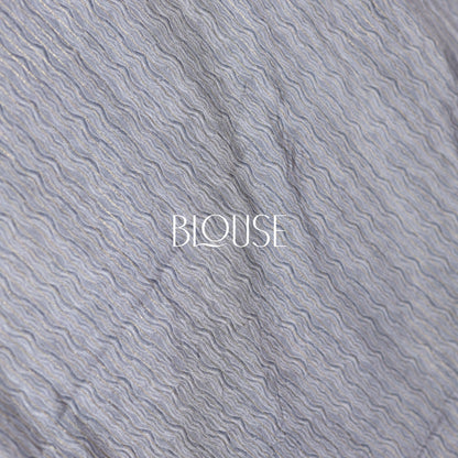 Pale Mouse Fancy Semi Tusser Saree