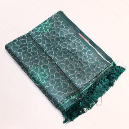 Teal Drift Fancy Saree