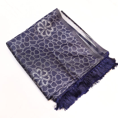 Smoky Lavender Fancy Saree