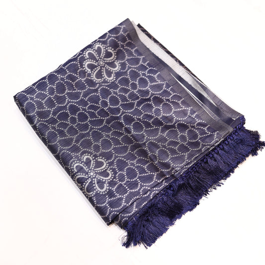 Smoky Lavender Fancy Saree