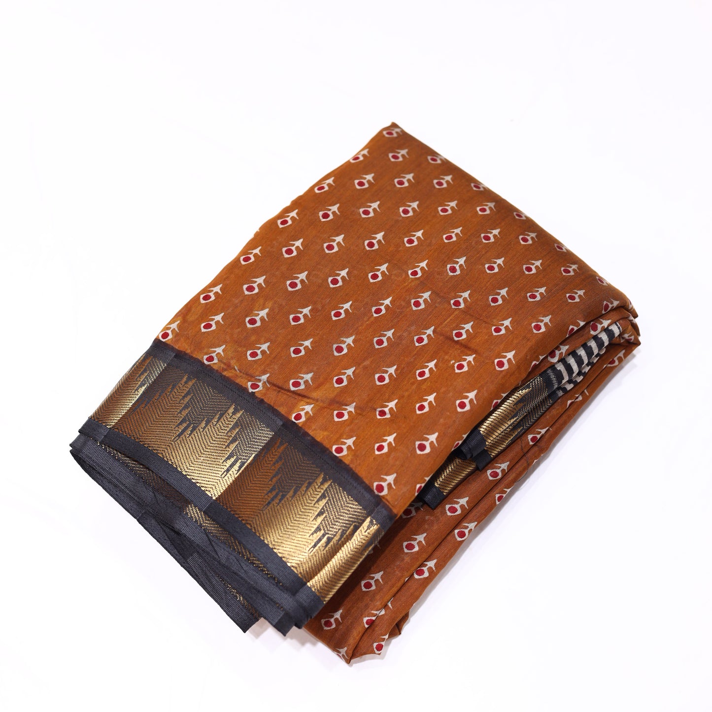 Cinnamon Stick Chanderi Saree