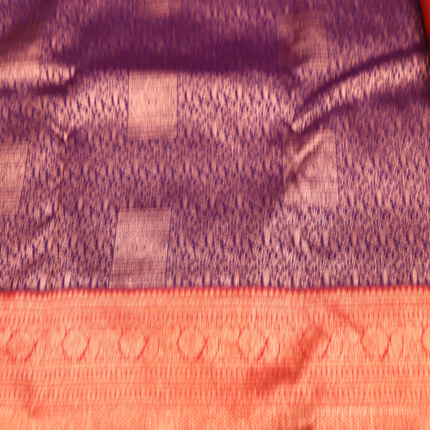 Pure silk Saree Voilet With  Red - Vaishali Silks