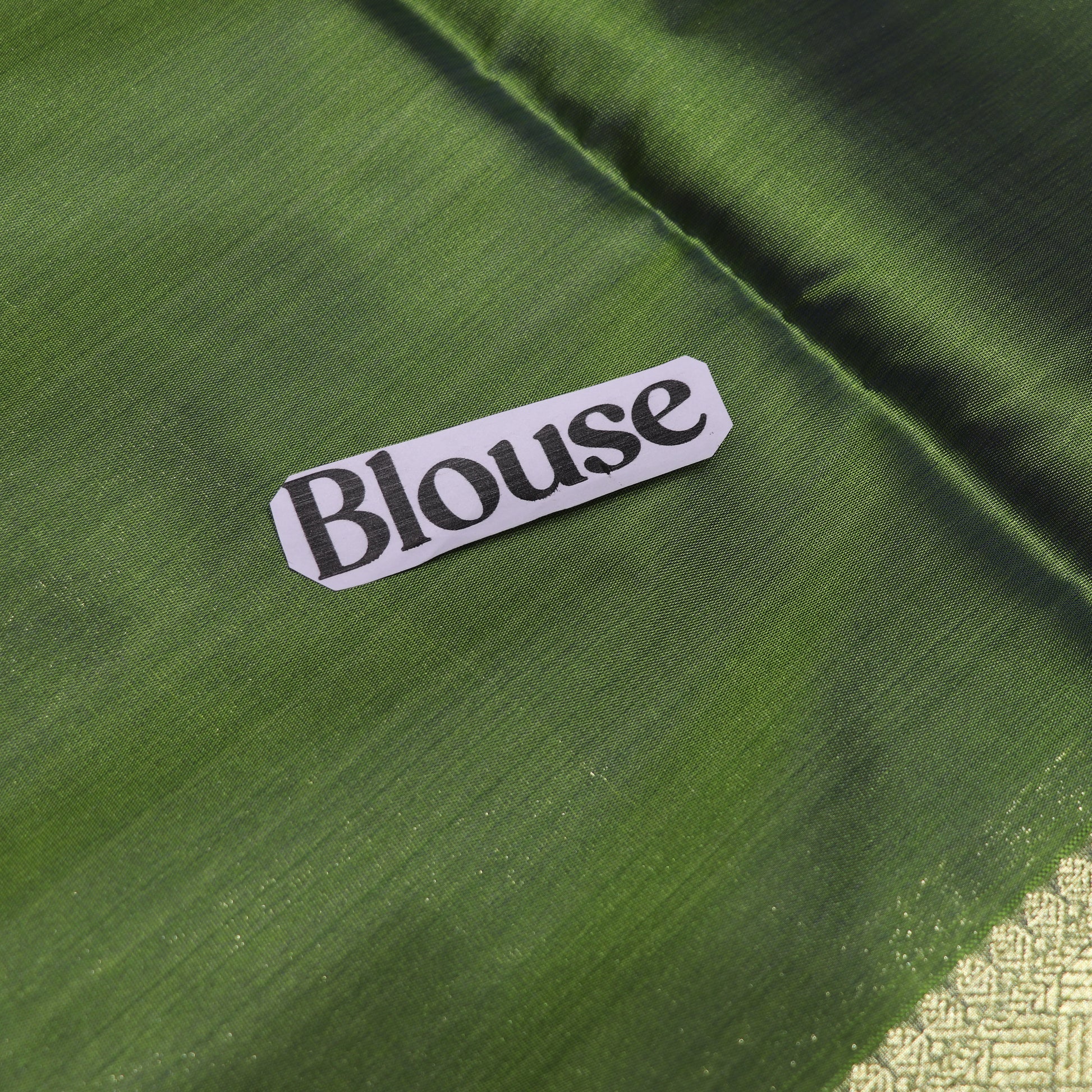 Pure Printed Silk Saree Green Colour - Vaishali Silks