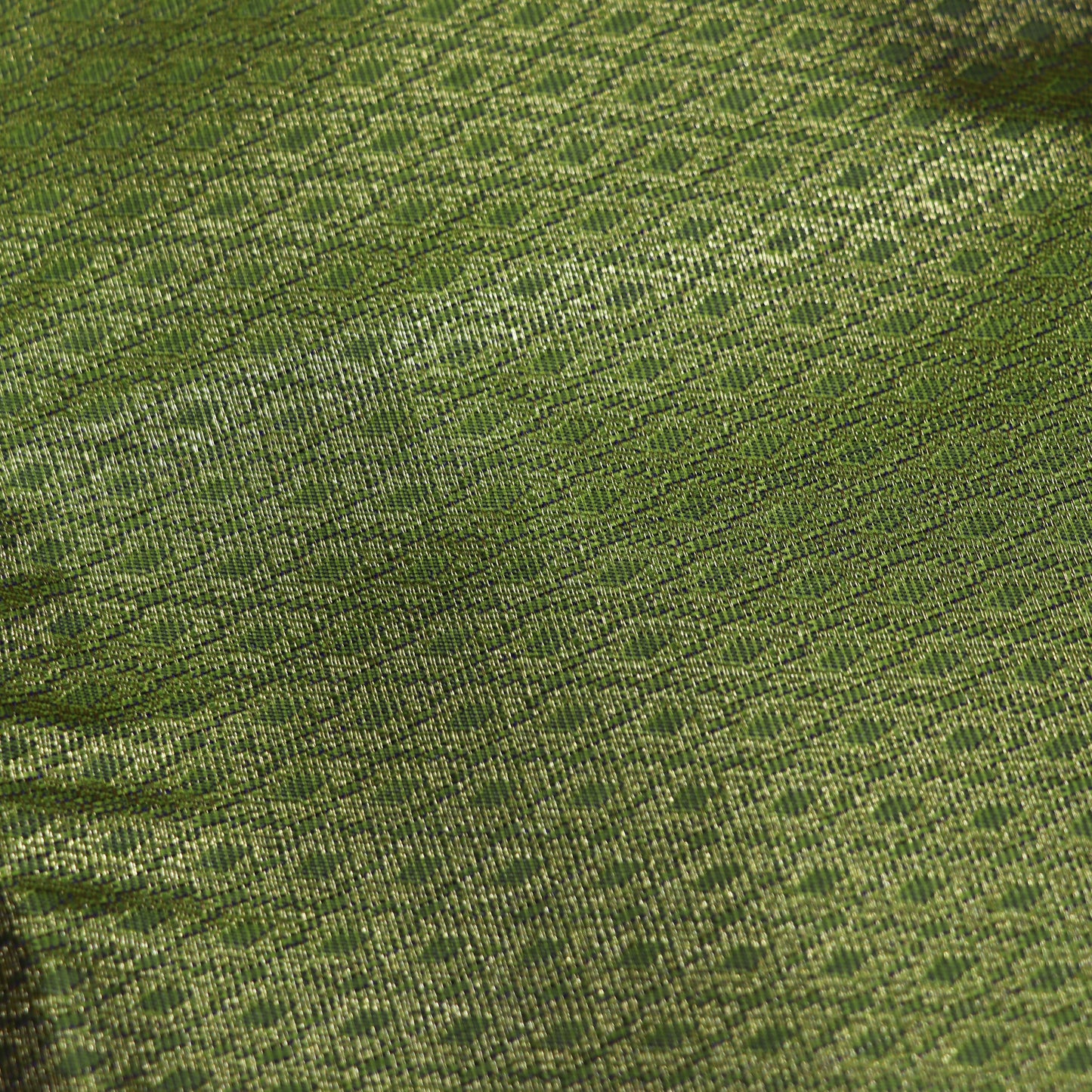 Pure Printed Silk Saree Green Colour - Vaishali Silks