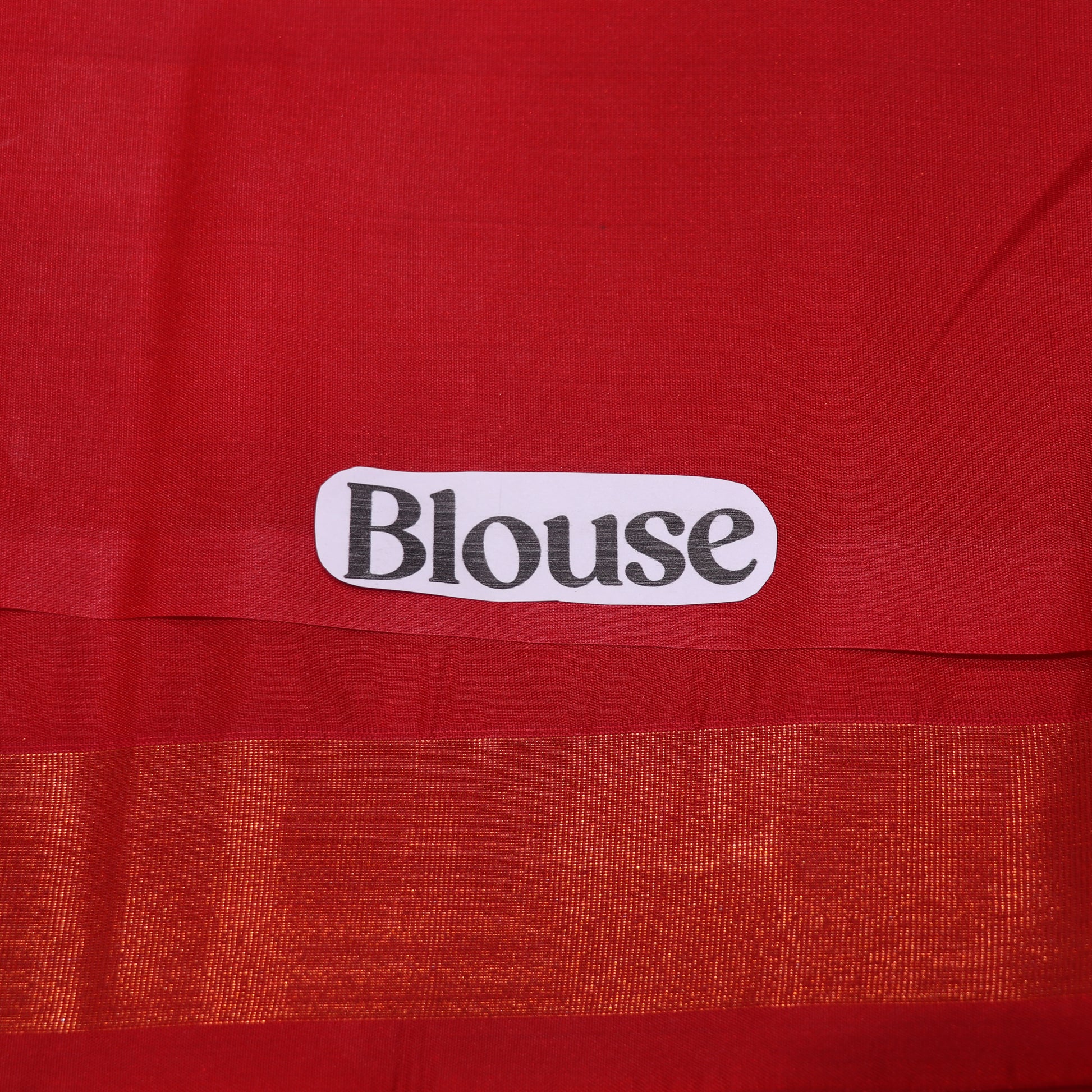 Semi Soft Silk   Parrot  Green  with  Tomato  Red - Vaishali Silks