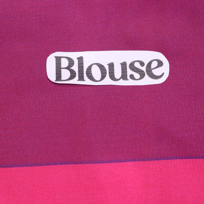 Semi Soft Silk Saree Blue  With Pink - Vaishali Silks