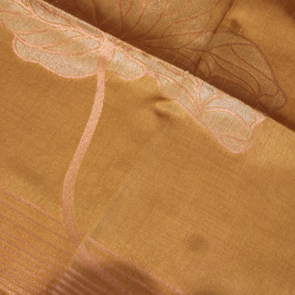 Semi Tussar Saree  Golg  Colour - Vaishali Silks