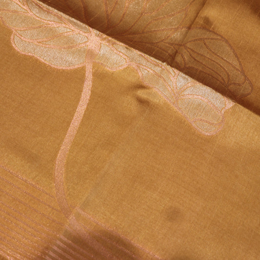Semi Tussar Saree  Golg  Colour - Vaishali Silks