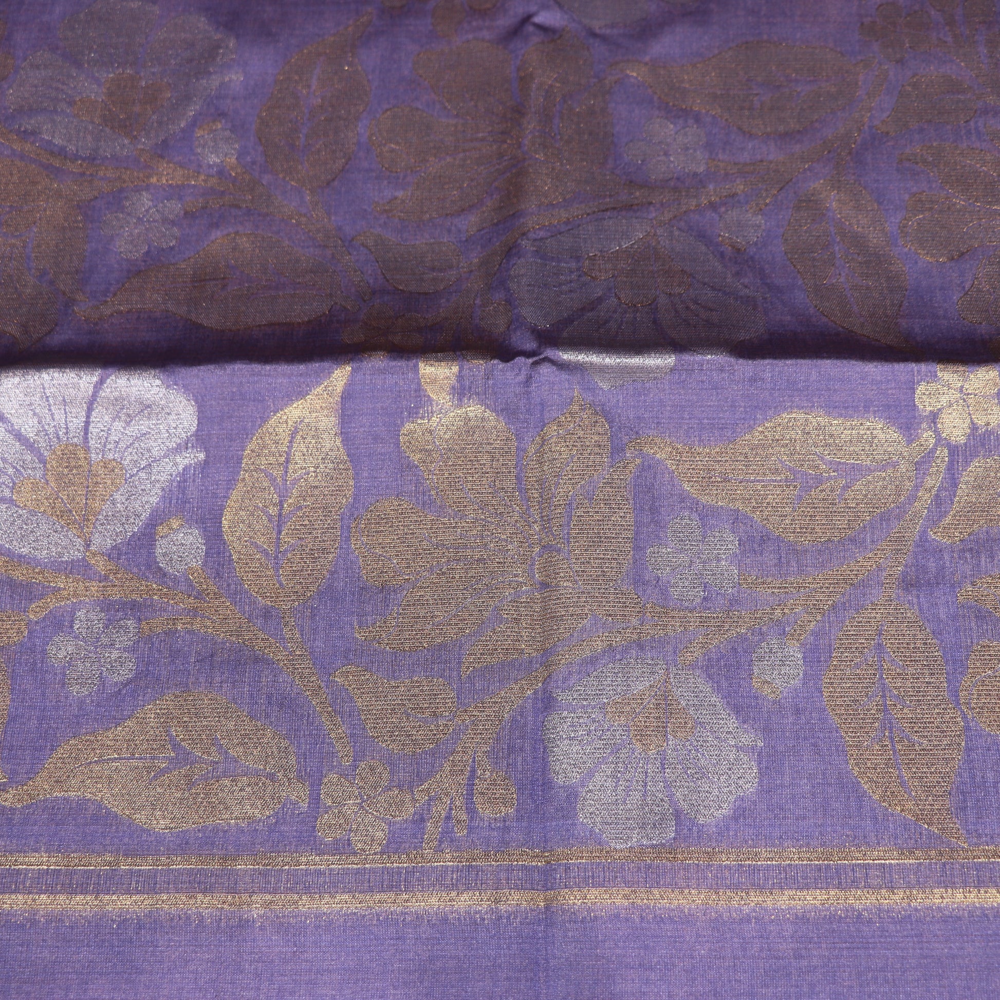 Semi Tussar Saree  Pink  Colour - Vaishali Silks