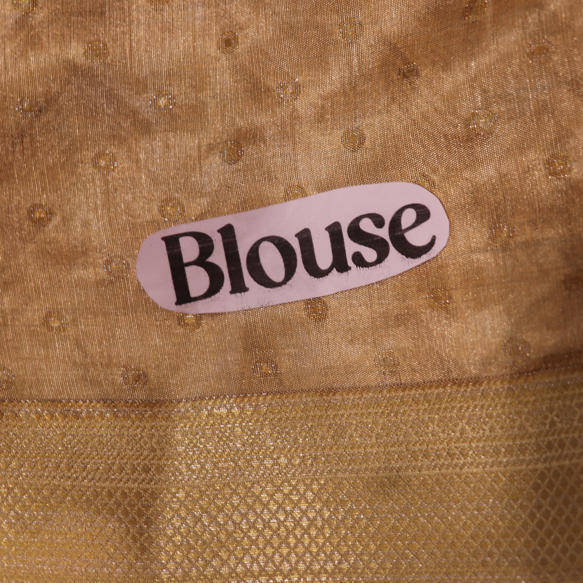 Semi Tussa  white  With Yellow Colour - Vaishali Silks