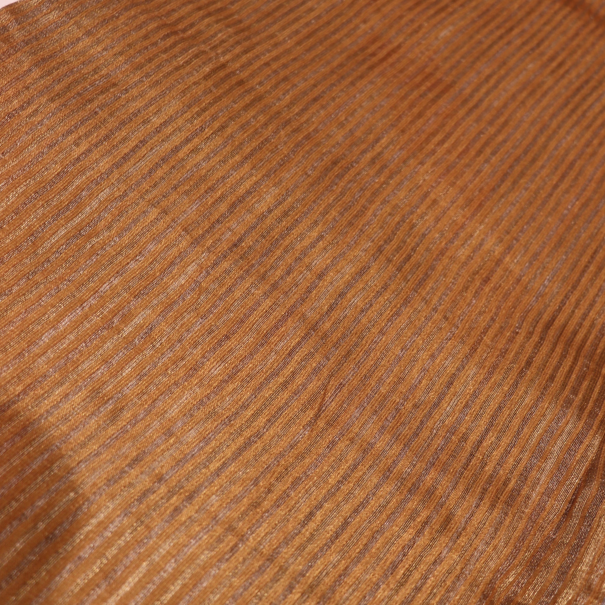 Semi Tasar Gray  With  Light  Brown - Vaishali Silks