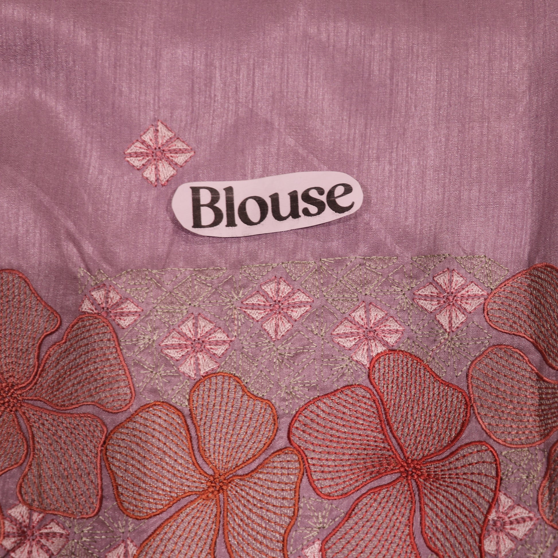 Semi tasar Lavendar Colour - Vaishali Silks