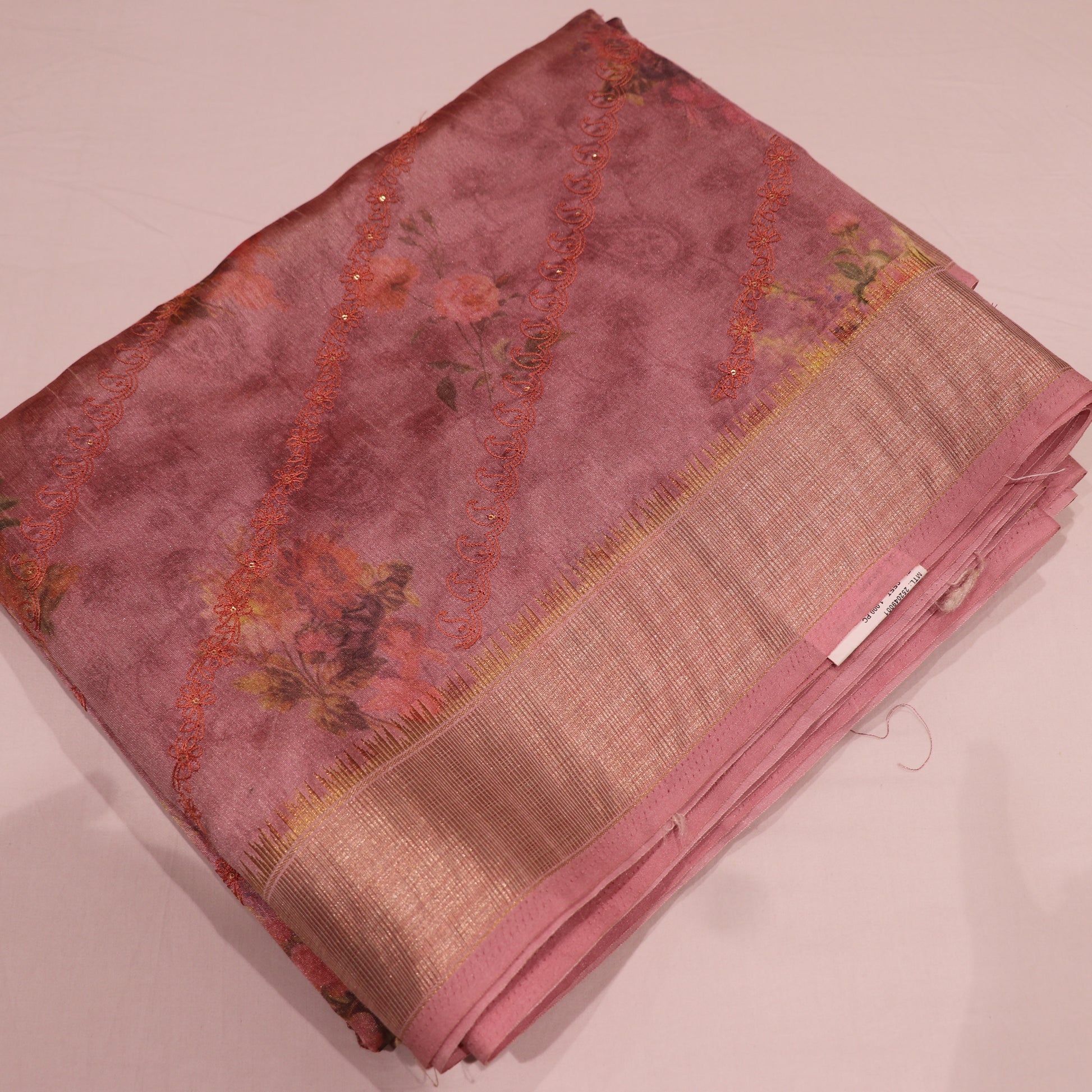 Fancy  Saree  Pink Colour - Vaishali Silks