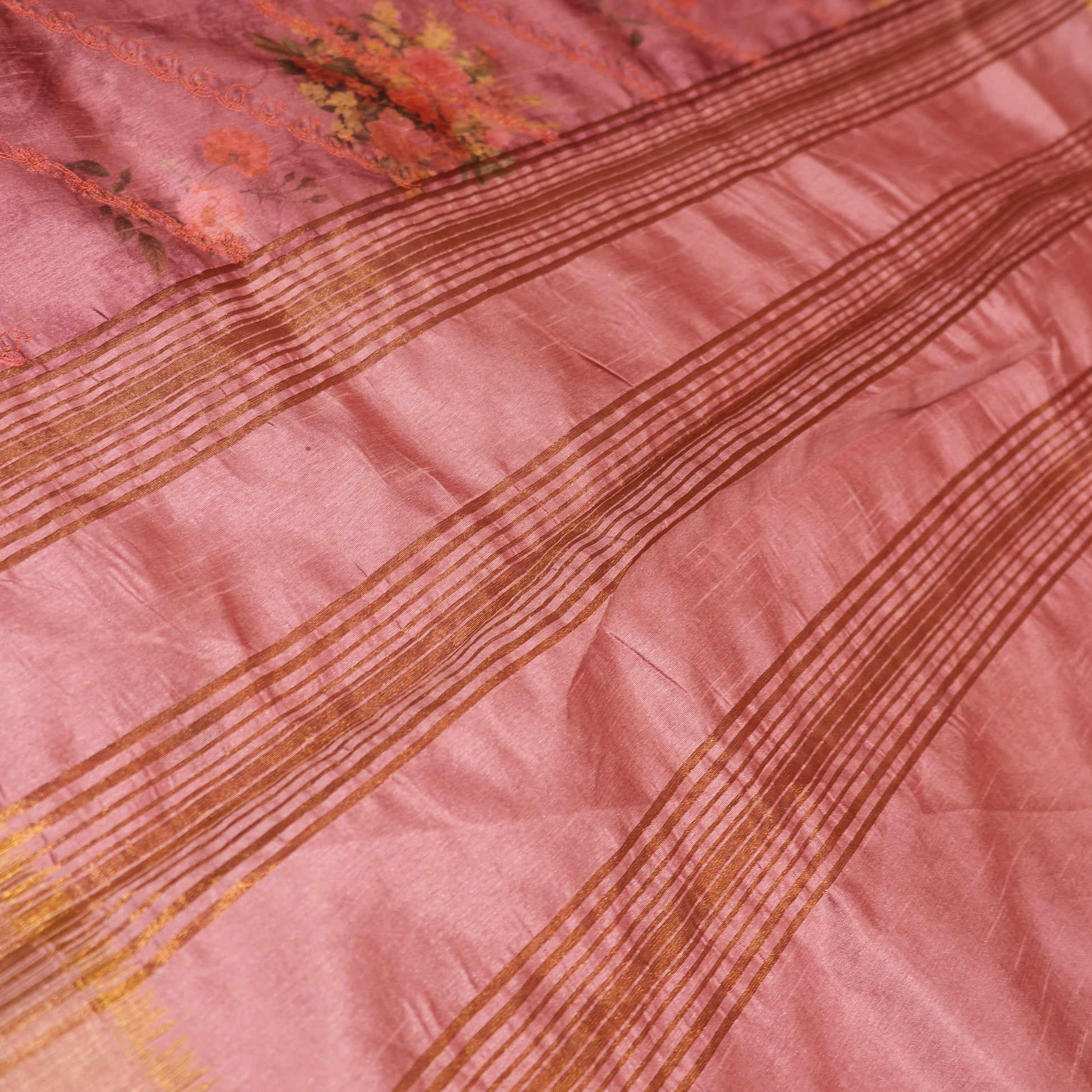 Fancy  Saree  Pink Colour - Vaishali Silks
