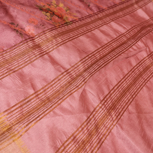 Fancy  Saree  Pink Colour - Vaishali Silks