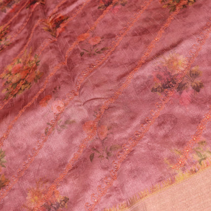 Fancy  Saree  Pink Colour - Vaishali Silks