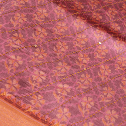 Fancy  Saree Lavender Colour - Vaishali Silks