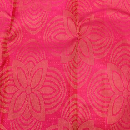 pure Silk Saree Black with Pink coloiur - Vaishali Silks