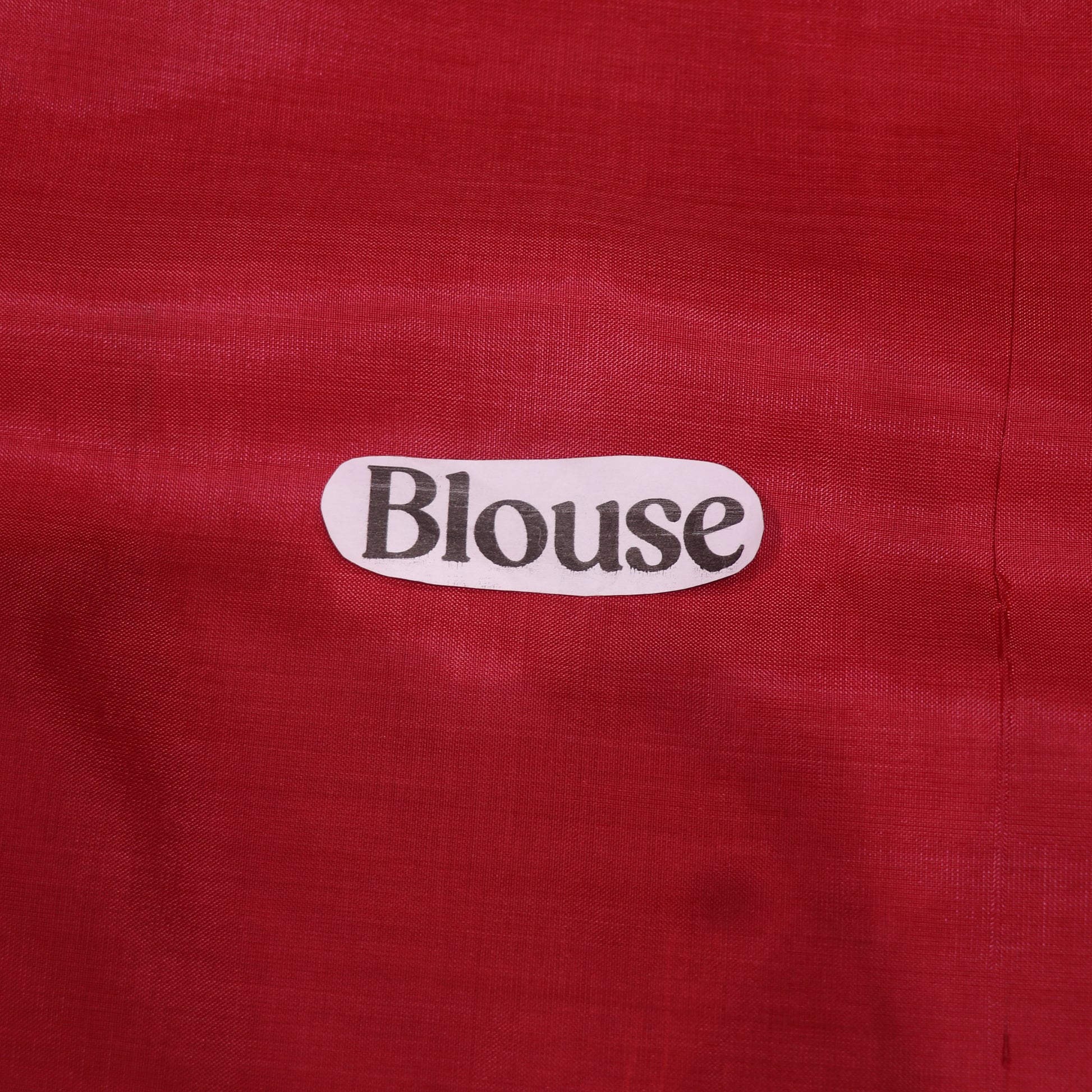 Banana Silk  Saree Red With Green - Vaishali Silks