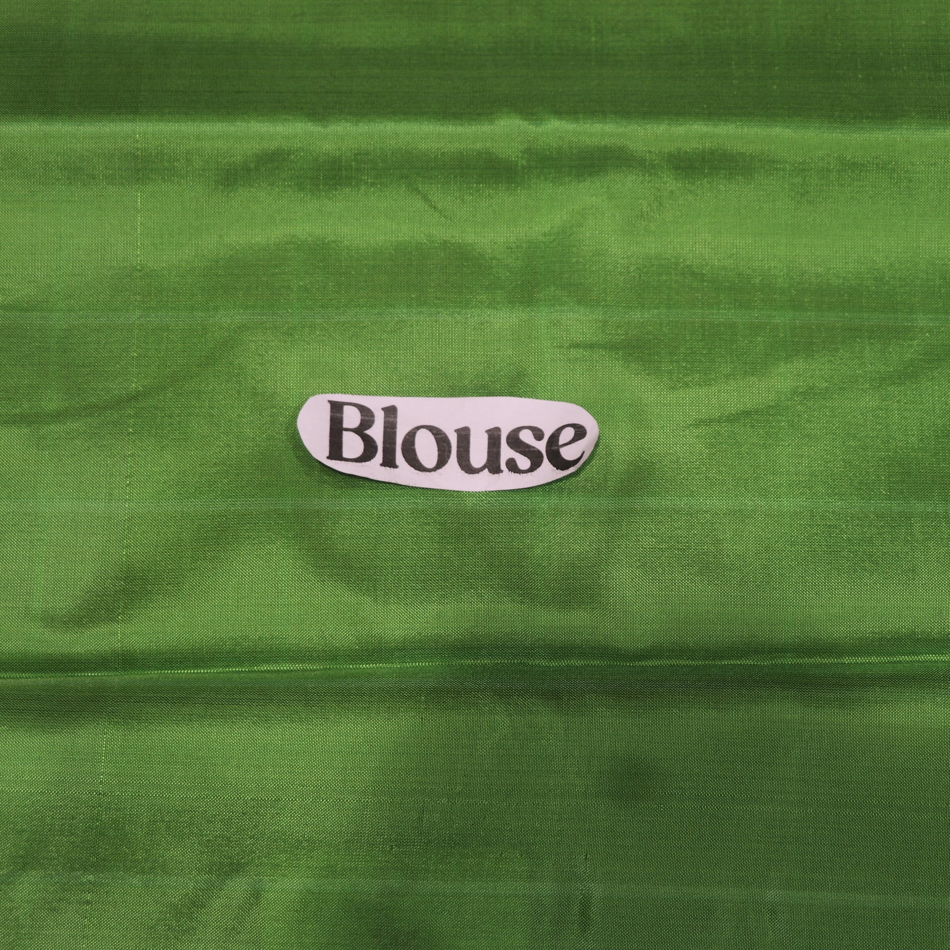 Banana Silk Saree (WITH BOUSE) Pink With Green - Vaishali Silks