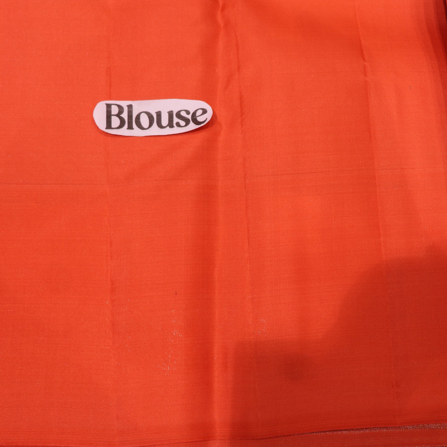 Pure Silk Saree Lavendar With Orange Colour - Vaishali Silks